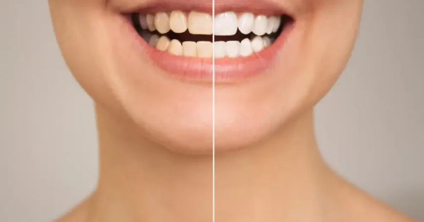 طريقة استخدام صودا الخبز لتبييض الاسنان - آمنة على المينا